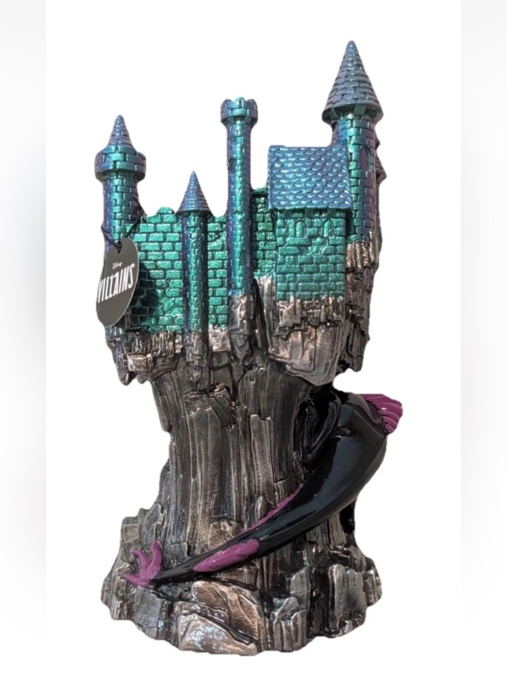 NWT Rare Disney Maleficent Bath & Body Works Candle Holder Disney Villains - Picture 5 of 7
